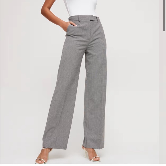 Babaton Pants - babaton sadiki pant 4 black white